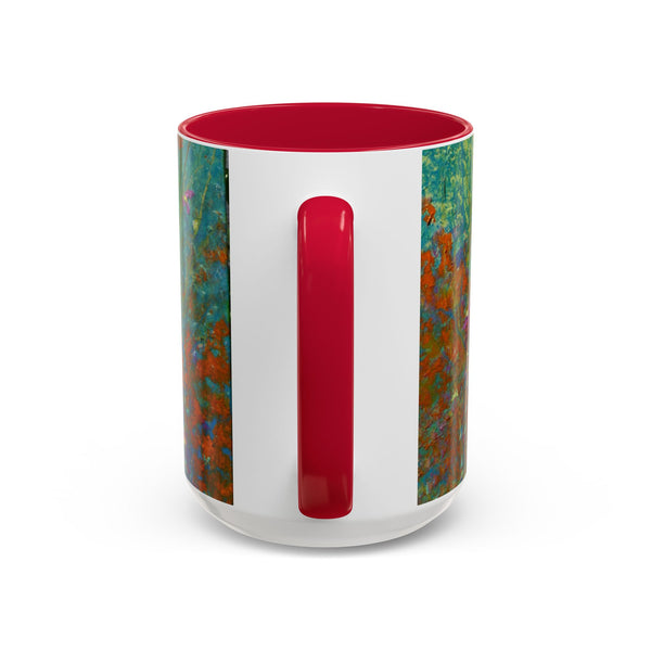 Mug - Allen Hummingbird flying home after a days work of harvesting in the meadow