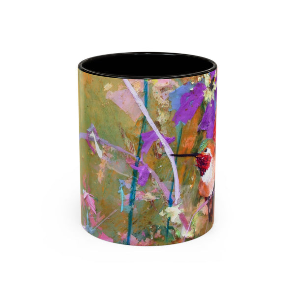 Mug - Hide and Seek Young Hummingbird Colorful Mug (11oz, 15oz)