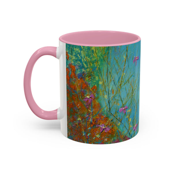 Mug - Allen Hummingbird flying home after a days work of harvesting in the meadow
