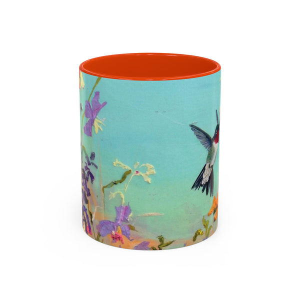Mug - Summer Day Hummingbird Colorful Design