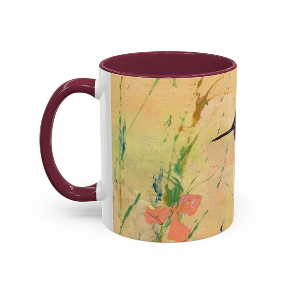 Mug - Early Morning Hummingbird Floral Design