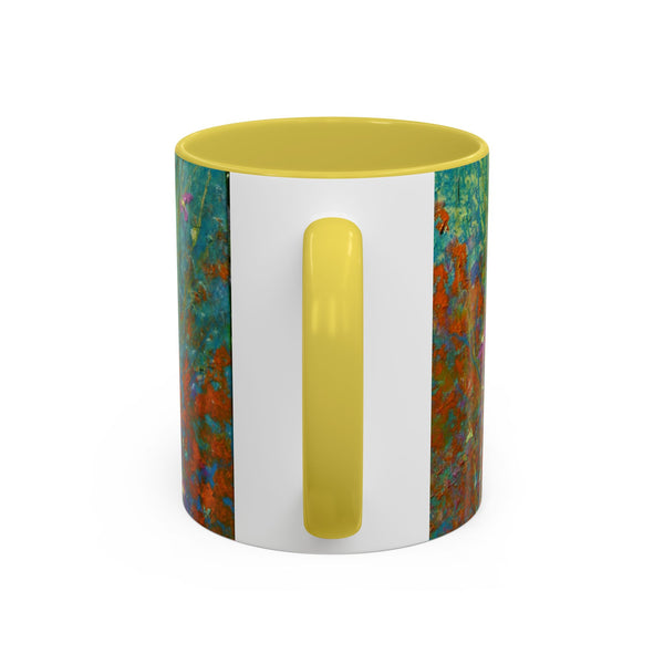 Mug - Allen Hummingbird flying home after a days work of harvesting in the meadow