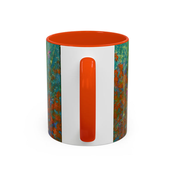 Mug - Allen Hummingbird flying home after a days work of harvesting in the meadow