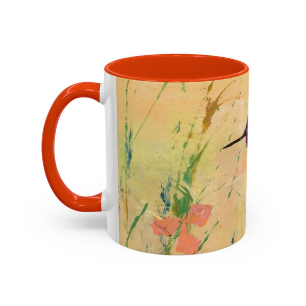 Mug - Early Morning Hummingbird Floral Design
