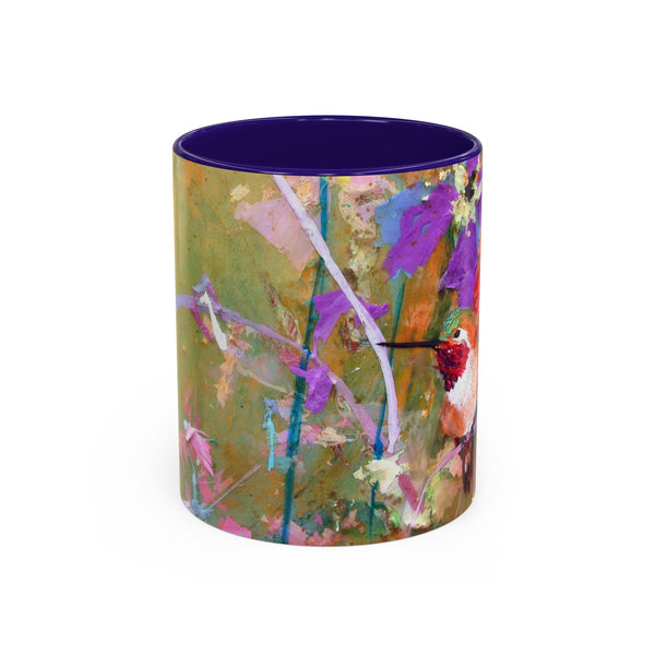 Mug - Hide and Seek Young Hummingbird Colorful Mug (11oz, 15oz)