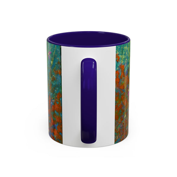 Mug - Allen Hummingbird flying home after a days work of harvesting in the meadow