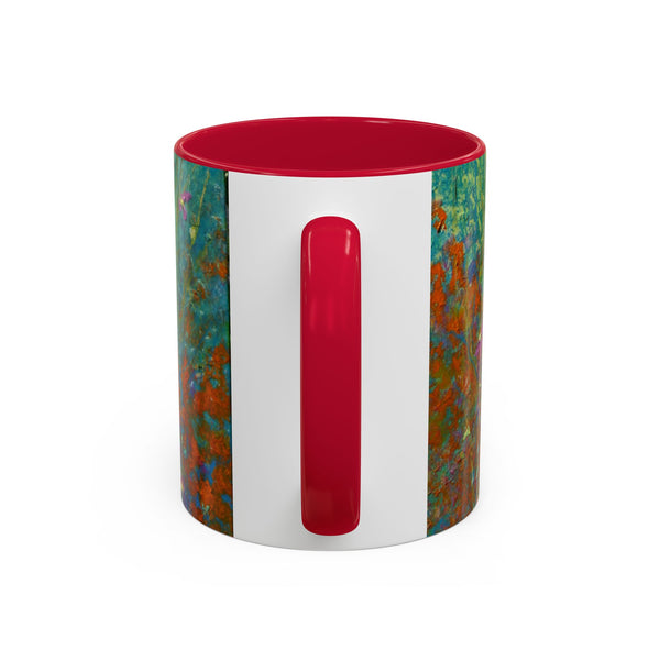 Mug - Allen Hummingbird flying home after a days work of harvesting in the meadow