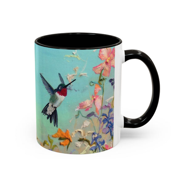 Mug - Summer Day Hummingbird Colorful Design