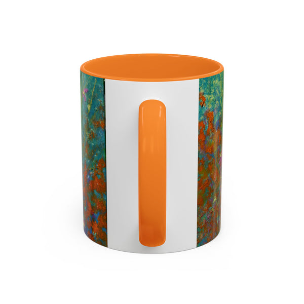 Mug - Allen Hummingbird flying home after a days work of harvesting in the meadow