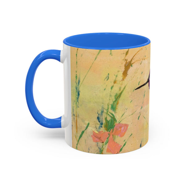 Mug - Early Morning Hummingbird Floral Design