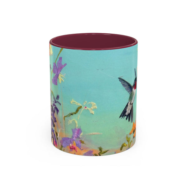 Mug - Summer Day Hummingbird Colorful Design
