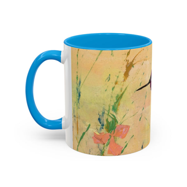 Mug - Early Morning Hummingbird Floral Design