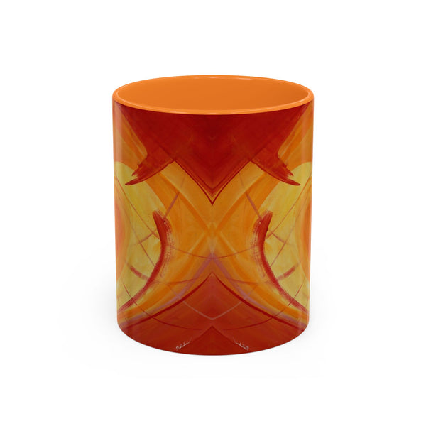 Mug - Colorful Allen Hummingbird Heart Design