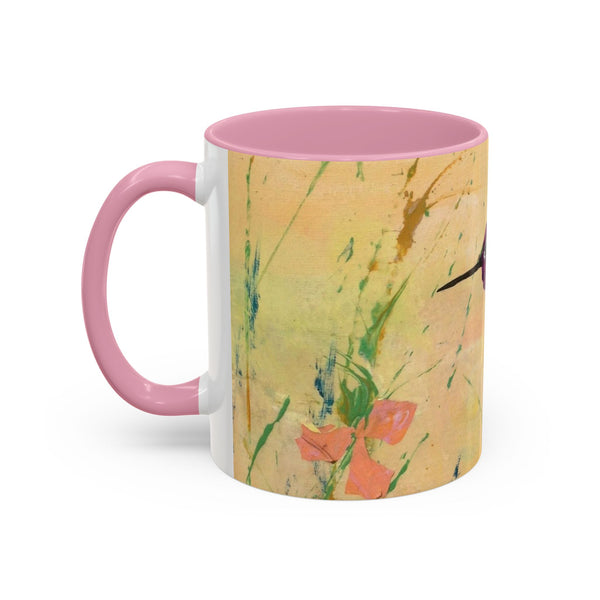 Mug - Early Morning Hummingbird Floral Design