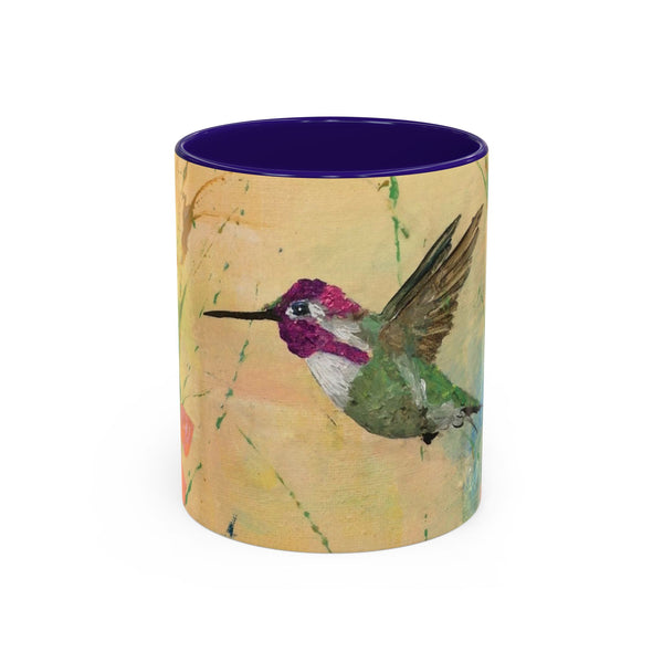 Mug - Early Morning Hummingbird Floral Design