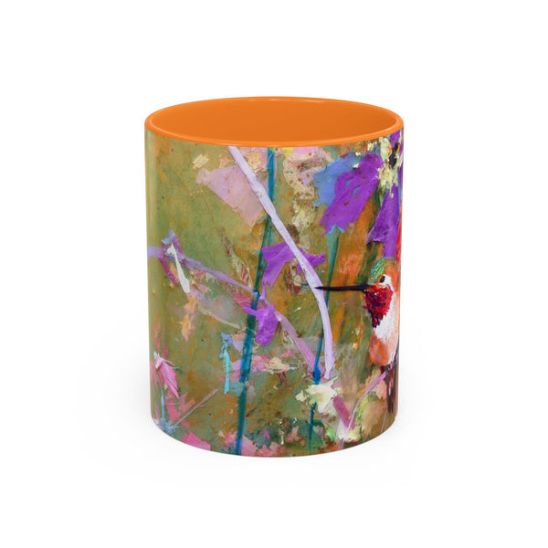 Mug - Hide and Seek Young Hummingbird Colorful Mug (11oz, 15oz)