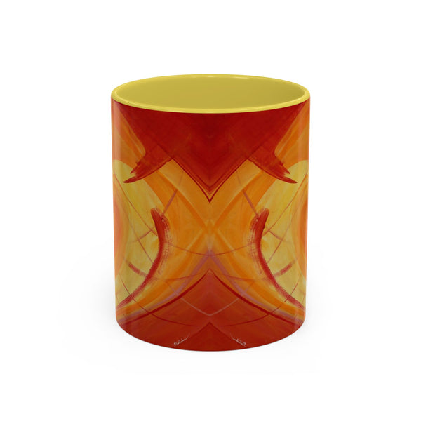 Mug - Colorful Allen Hummingbird Heart Design