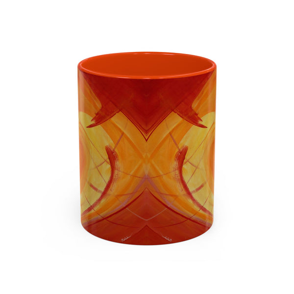 Mug - Colorful Allen Hummingbird Heart Design
