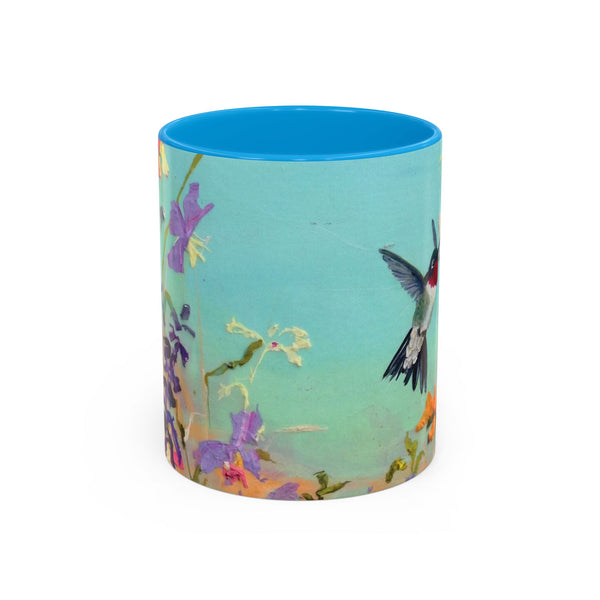 Mug - Summer Day Hummingbird Colorful Design