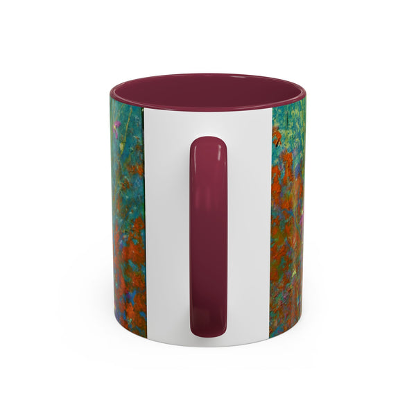 Mug - Allen Hummingbird flying home after a days work of harvesting in the meadow