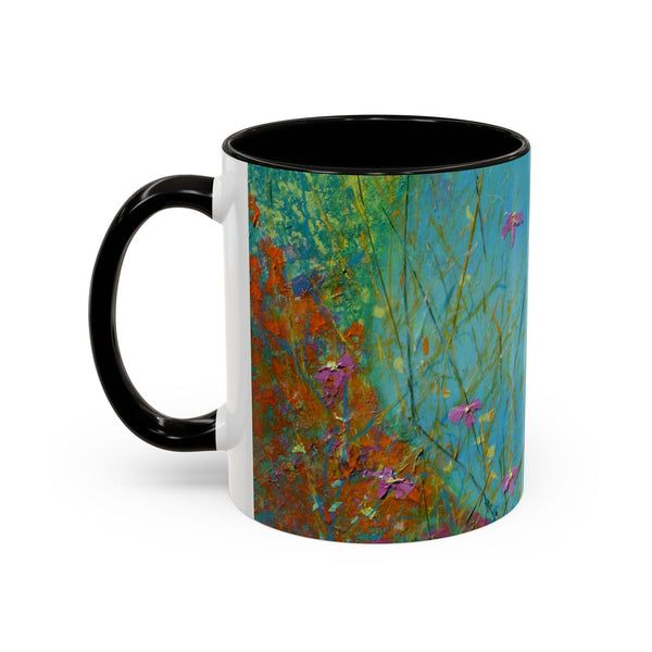 Mug - Allen Hummingbird flying home after a days work of harvesting in the meadow
