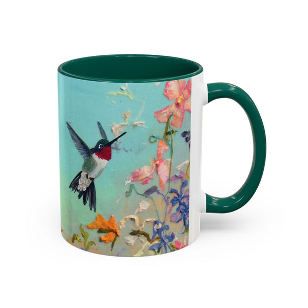 Mug - Summer Day Hummingbird Colorful Design