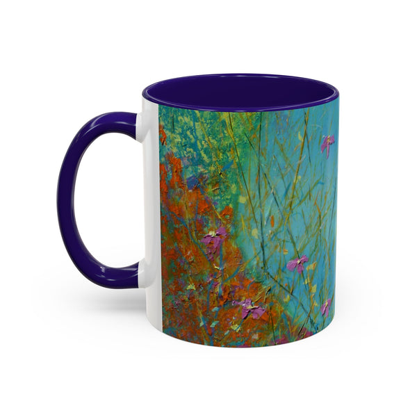 Mug - Allen Hummingbird flying home after a days work of harvesting in the meadow