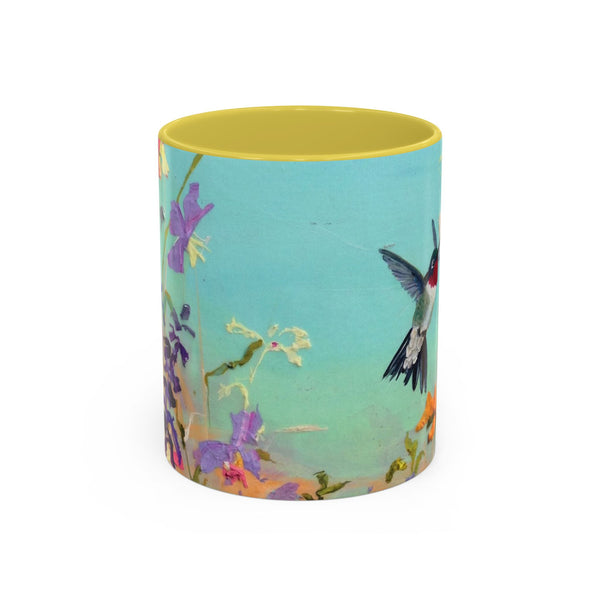 Mug - Summer Day Hummingbird Colorful Design