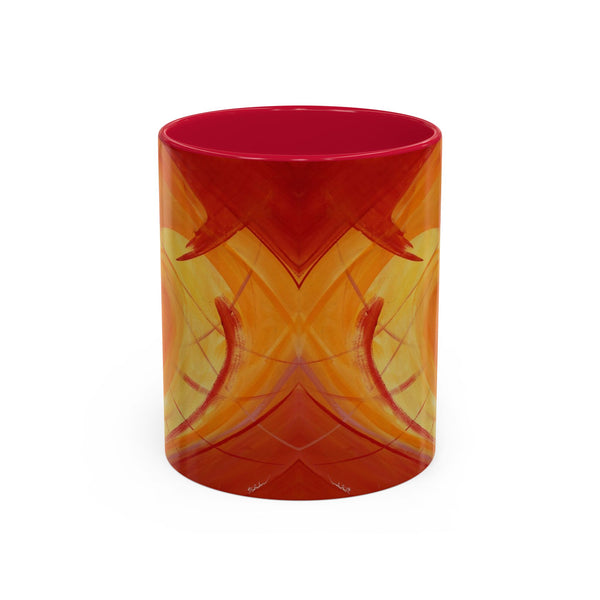 Mug - Colorful Allen Hummingbird Heart Design