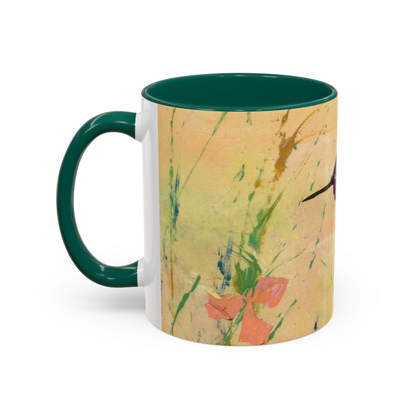 Mug - Early Morning Hummingbird Floral Design