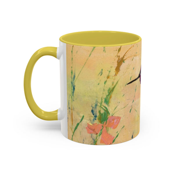 Mug - Early Morning Hummingbird Floral Design