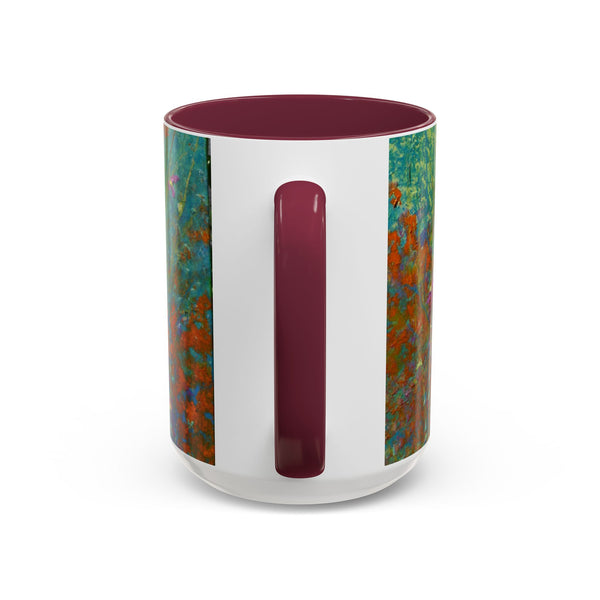 Mug - Allen Hummingbird flying home after a days work of harvesting in the meadow
