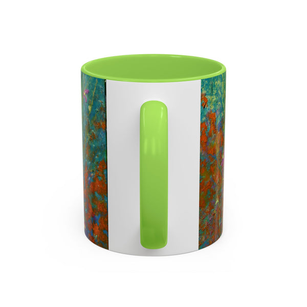 Mug - Allen Hummingbird flying home after a days work of harvesting in the meadow