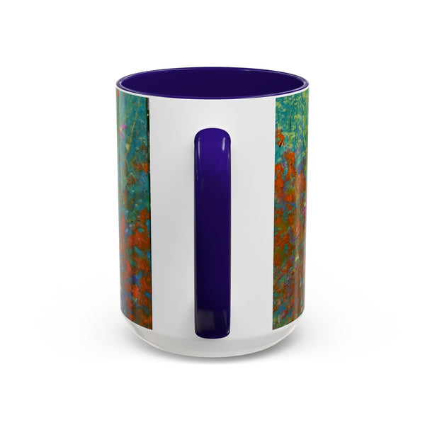 Mug - Allen Hummingbird flying home after a days work of harvesting in the meadow