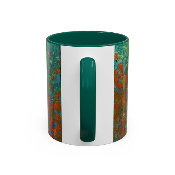 Mug - Allen Hummingbird flying home after a days work of harvesting in the meadow