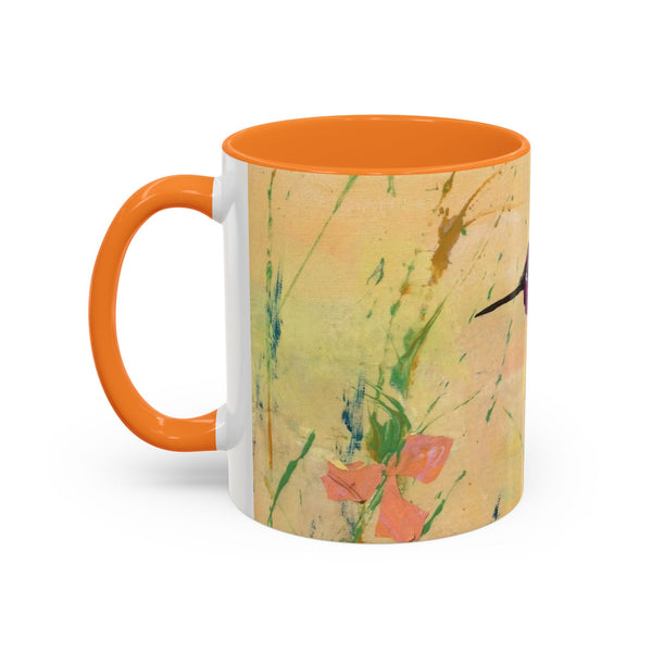 Mug - Early Morning Hummingbird Floral Design