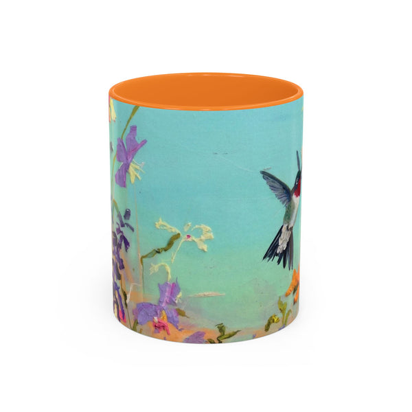 Mug - Summer Day Hummingbird Colorful Design
