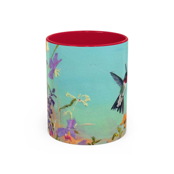 Mug - Summer Day Hummingbird Colorful Design