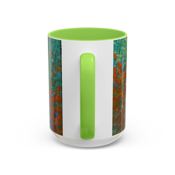 Mug - Allen Hummingbird flying home after a days work of harvesting in the meadow