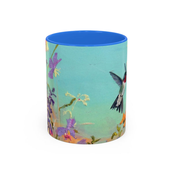Mug - Summer Day Hummingbird Colorful Design