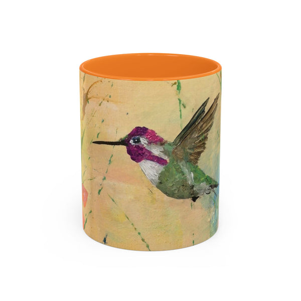 Mug - Early Morning Hummingbird Floral Design