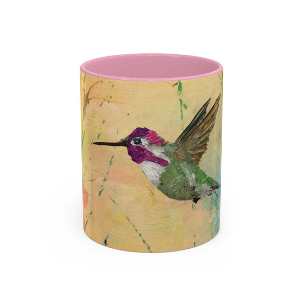 Mug - Early Morning Hummingbird Floral Design