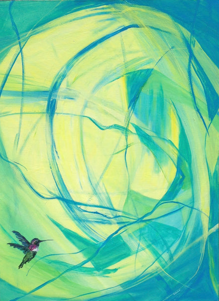 Discovery, original  painting 30"x40"