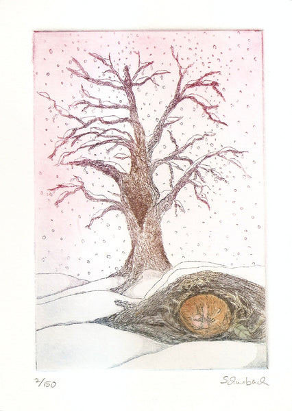 12x16  framed  Trees