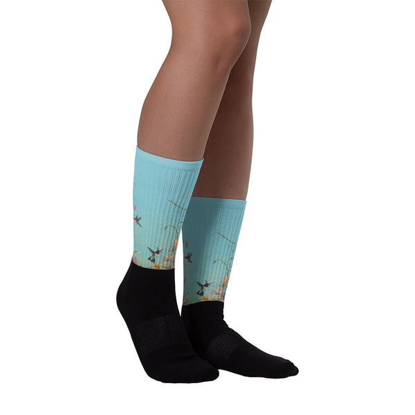 Together - Black foot socks