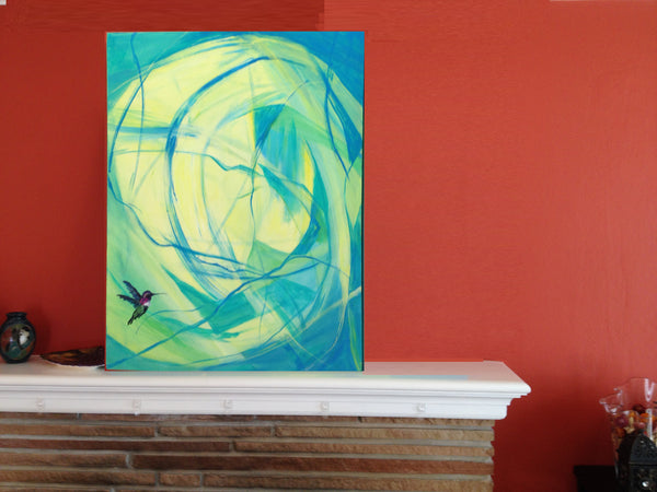 Discovery, original  painting 30"x40"