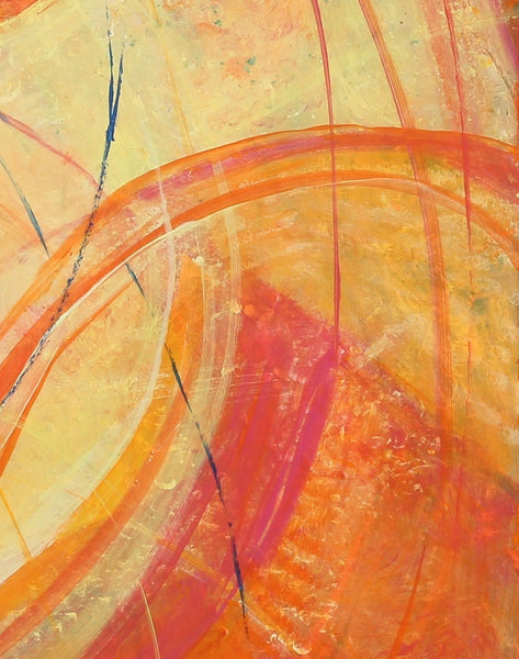 Curious, original  painting 36"x48"