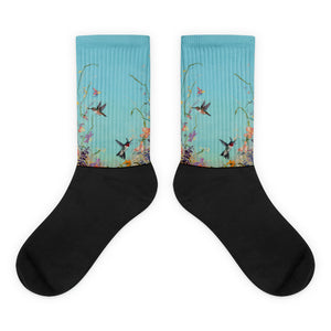 Together - Black foot socks