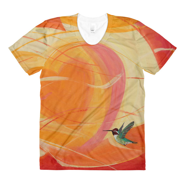 A Heart for Allen - Sublimation women’s crew neck t-shirt