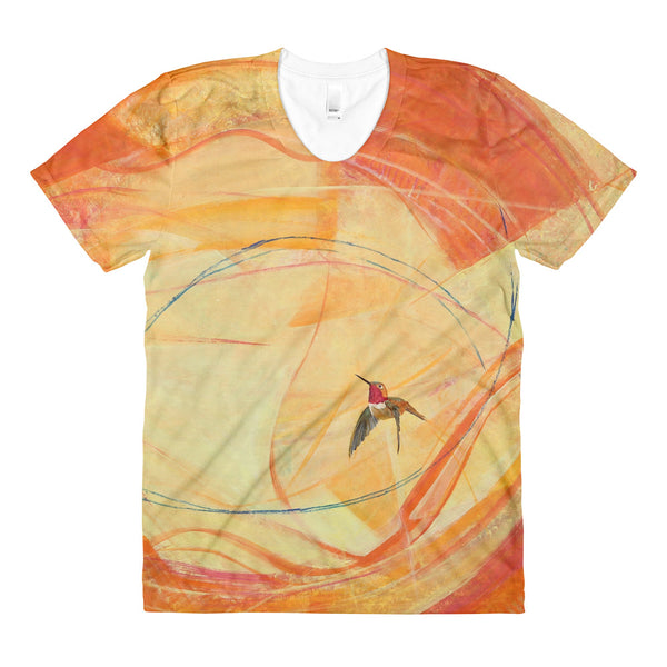 Curious - Sublimation women’s crew neck t-shirt